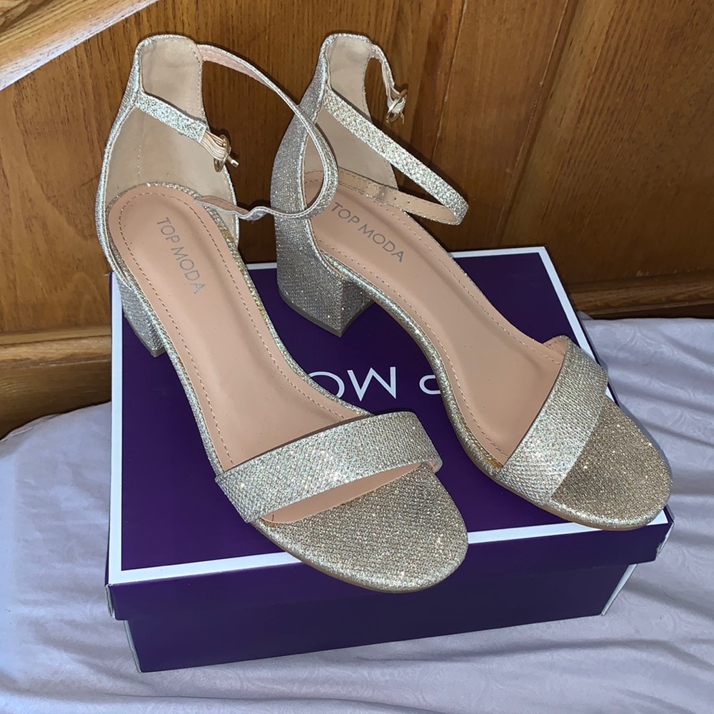 💐Top Moda low heels